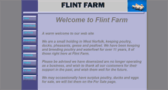 Desktop Screenshot of flint-farm.co.uk